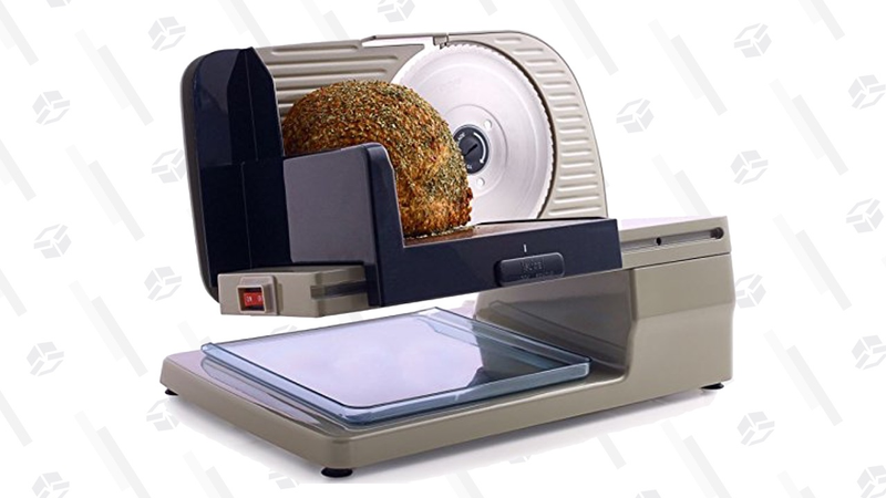 Máquina de cortar Deli Chef’sChoice | $99 | AmazonGráfico: Shep McAllister